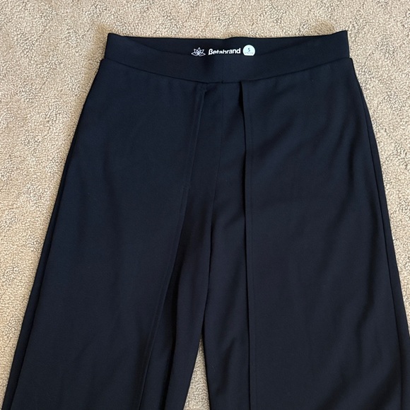 Betabrand Elegant Black Wide-Leg Pants - Picture 12 of 13
